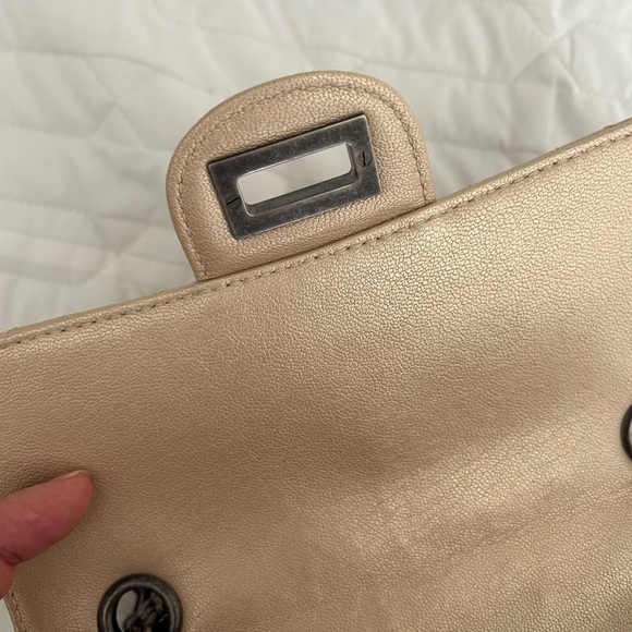 Chanel 2.55 mini beige - Picture 6 of 9